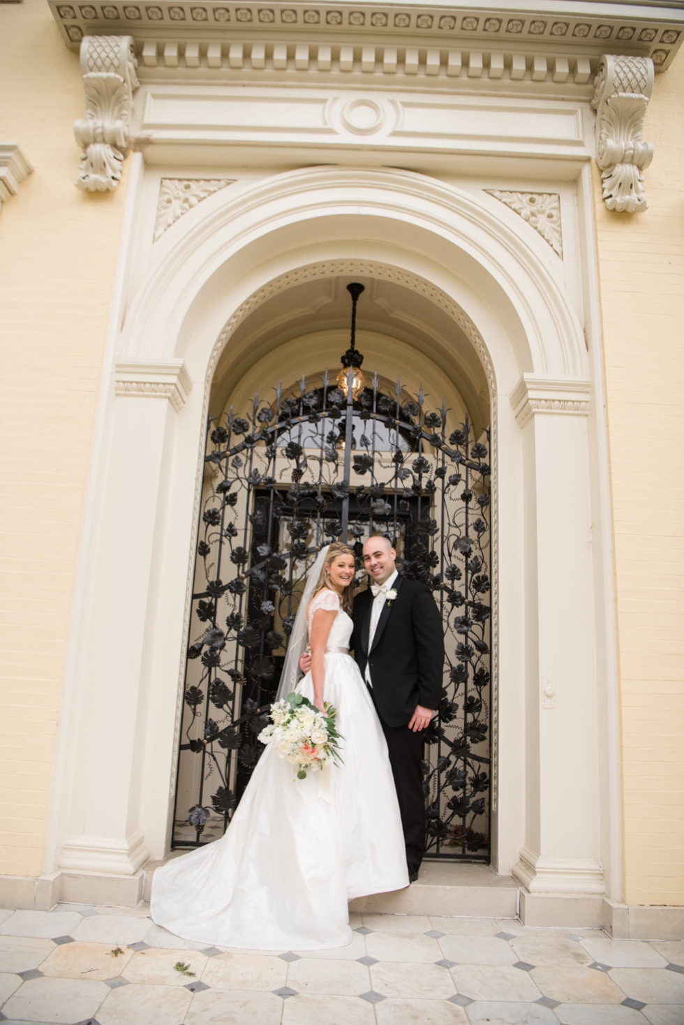 Evergreen Museum Wedding Photographs - Garnish Boutique