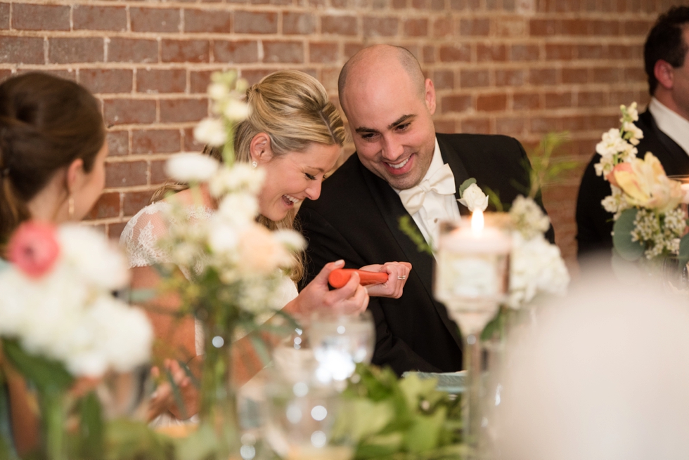 Baltimore Maryland Wedding Reception Toasts at Evergreen Museum