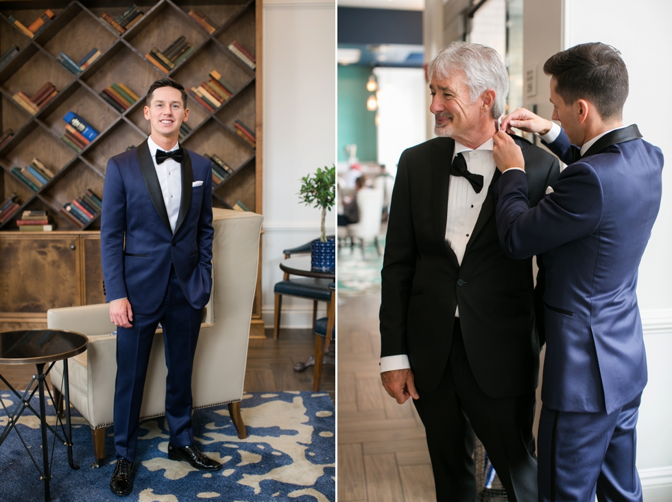 Hotel Indigo Wedding Photography - Donovan England Custom Tux