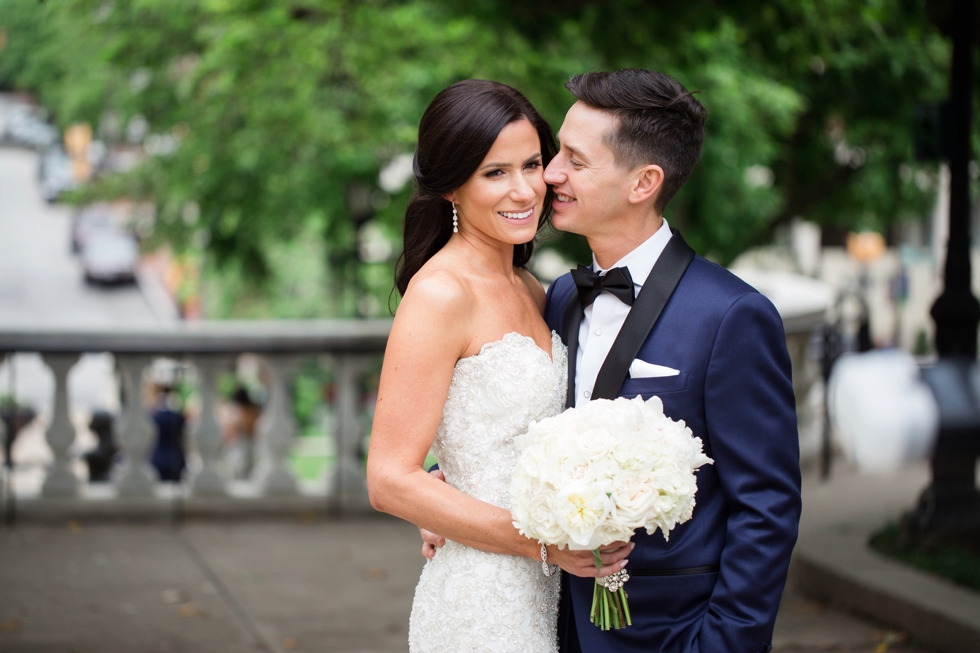 Peabody Library Wedding in Baltimore MD - Crimson and Clover Floral Design