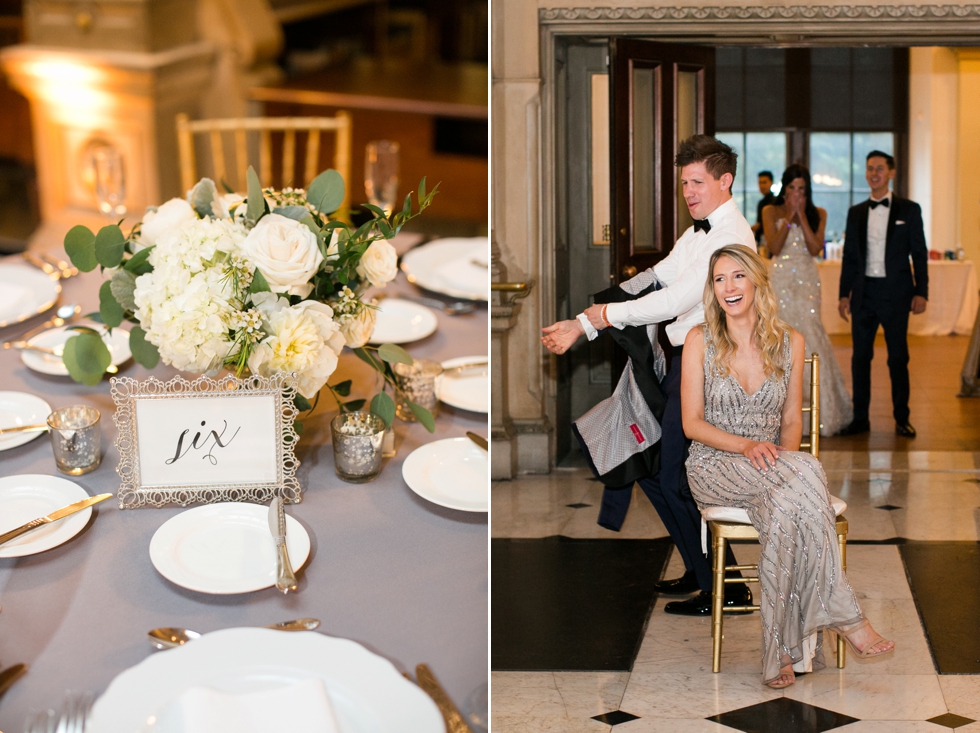 Peabody Library Wedding Photographer - Crimson and Clover Floral Design