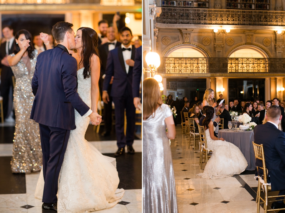 George Peabody Library Wedding Reception - Mixing Maryland DJ