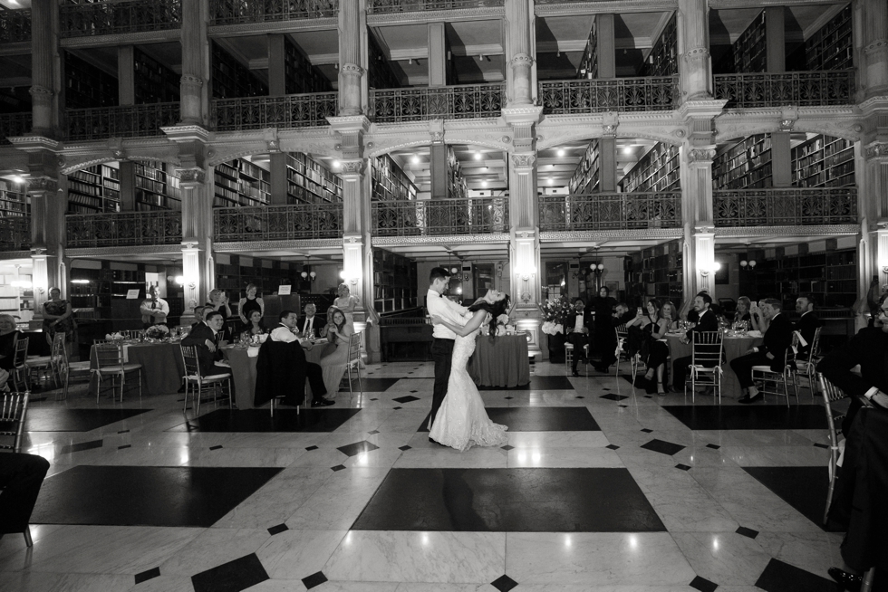 George Peabody Library Wedding Reception - Mixing Maryland DJ