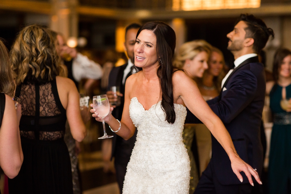 George Peabody Library Wedding Reception in Baltimore Maryland