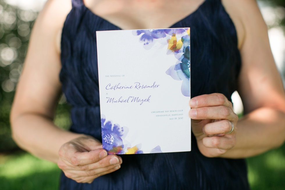 Chesapeake bay Beach Club Intimate Wedding - Little Shop of Flowers