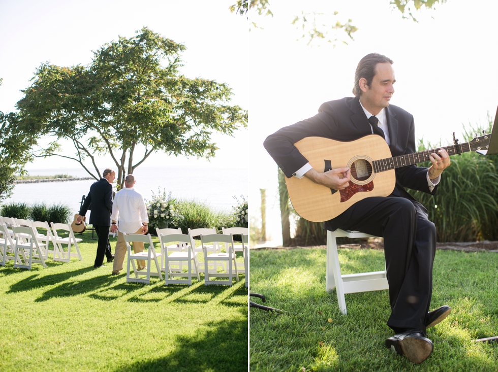 Chesapeake bay Beach Club Intimate Wedding - Little Shop of Flowers