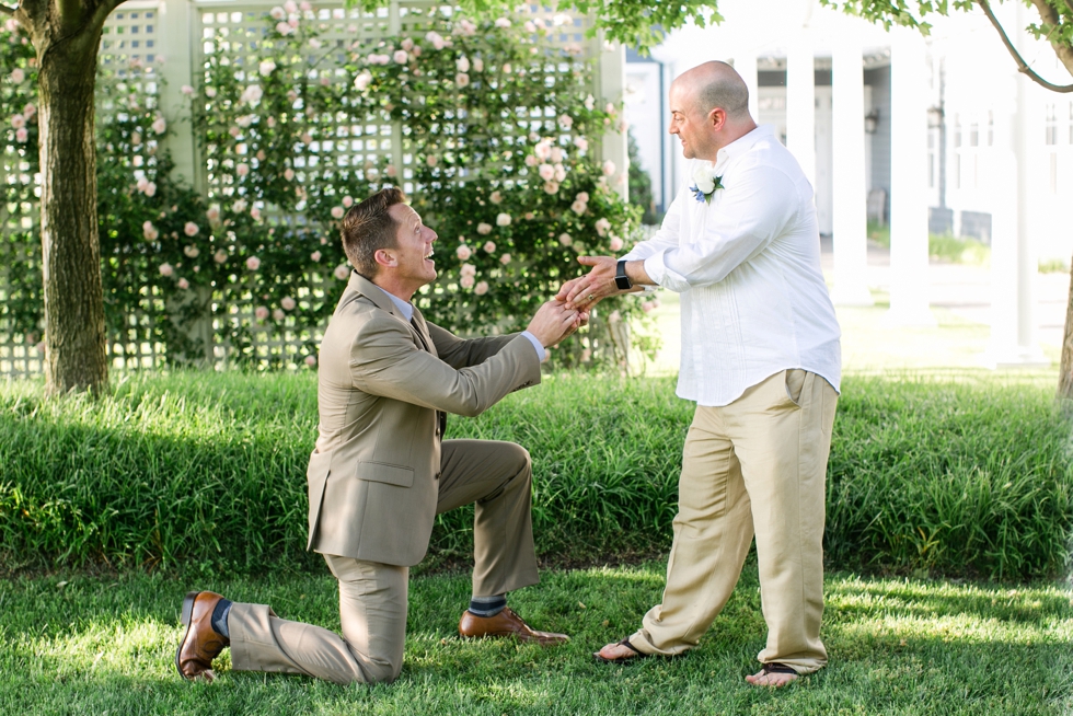 Chesapeake bay Beach Club Intimate Wedding - Eastern Shore Elopement