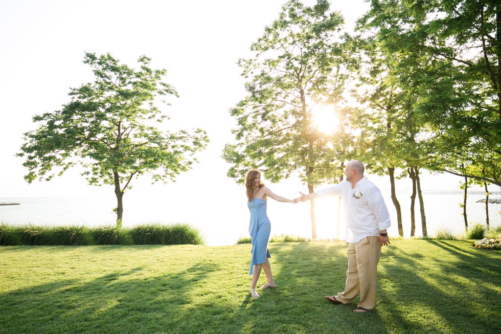 Chesapeake bay Beach Club Intimate Wedding - Eastern Shore Elopement