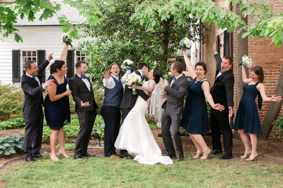 Tidewater Inn Wedding in Easton Maryland - First Look Poodle Puppy