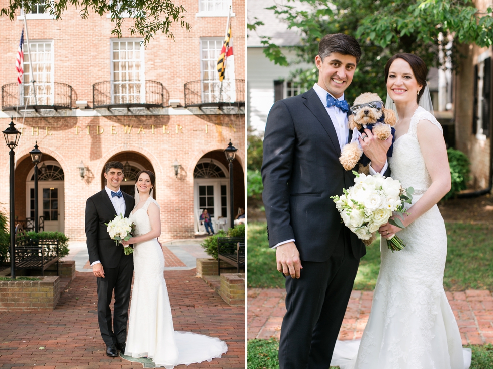 Tidewater Inn Wedding Photographer in Easton Maryland