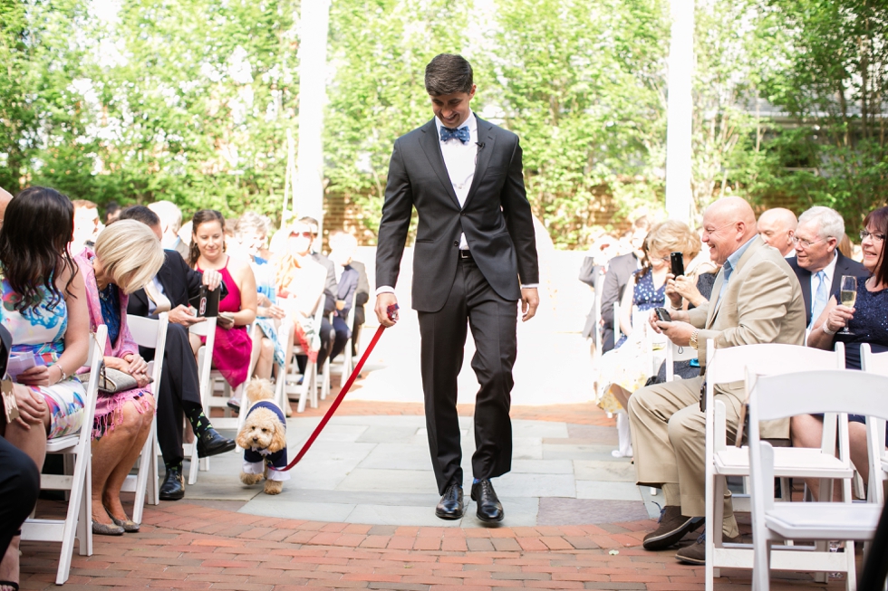 Tidewater Inn Easton Maryland Wedding Ceremony