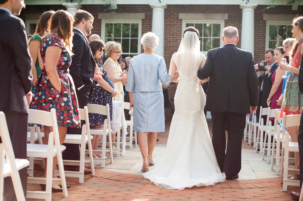 Tidewater Inn Easton Maryland Wedding Ceremony