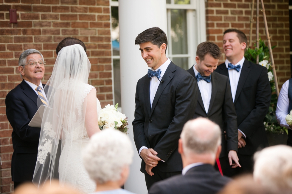 Tidewater Inn Easton Maryland Wedding Ceremony