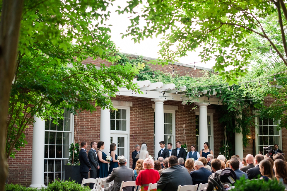 Tidewater Inn Easton Maryland Wedding Ceremony