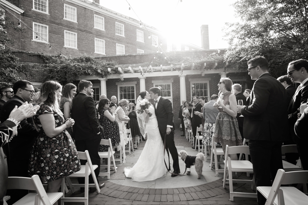 Tidewater Inn Easton Maryland Wedding Ceremony