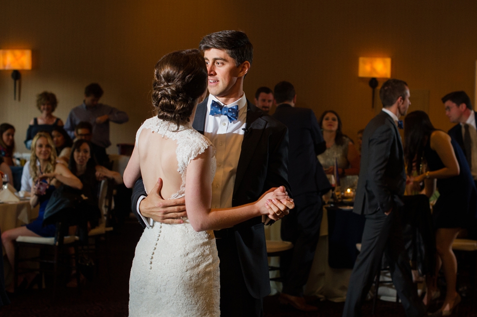 Tidewater Inn Easton Maryland Wedding First Dance