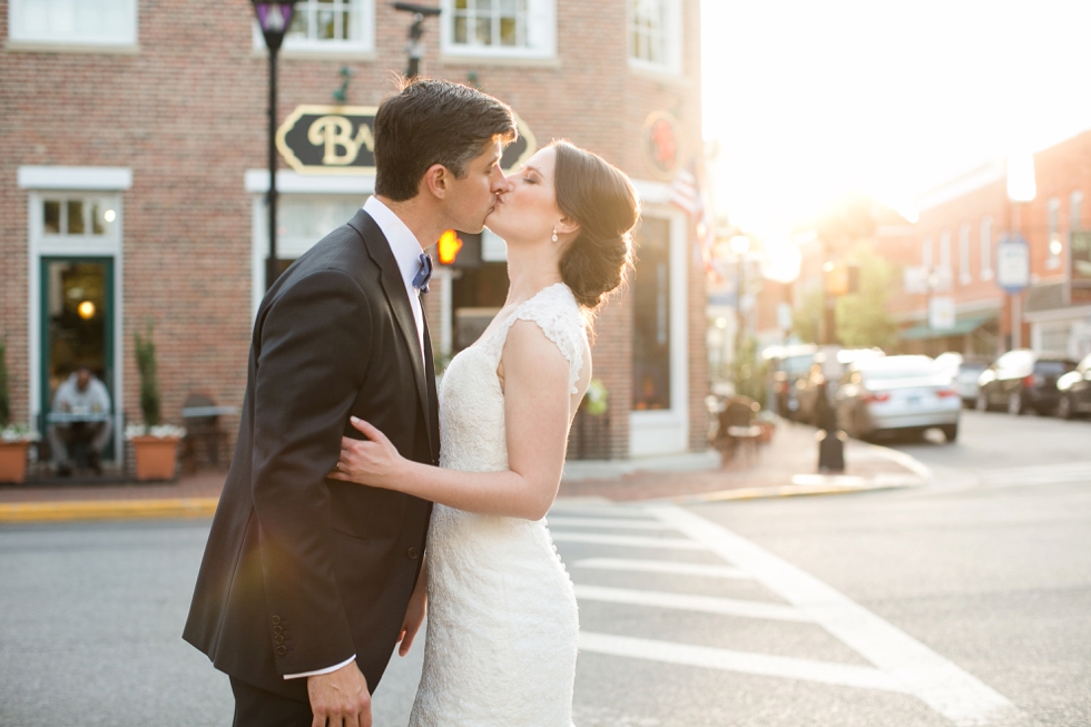 Easton Maryland Sunset Wedding Photographer - Tidewater Inn