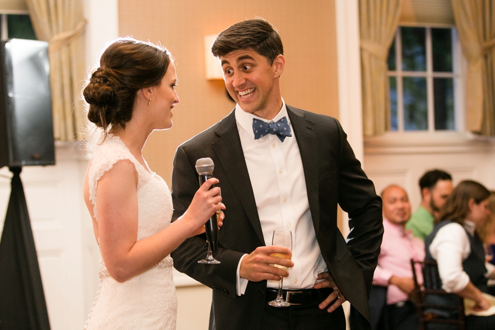 Tidewater Inn Gold Room Wedding Reception in Easton maryland