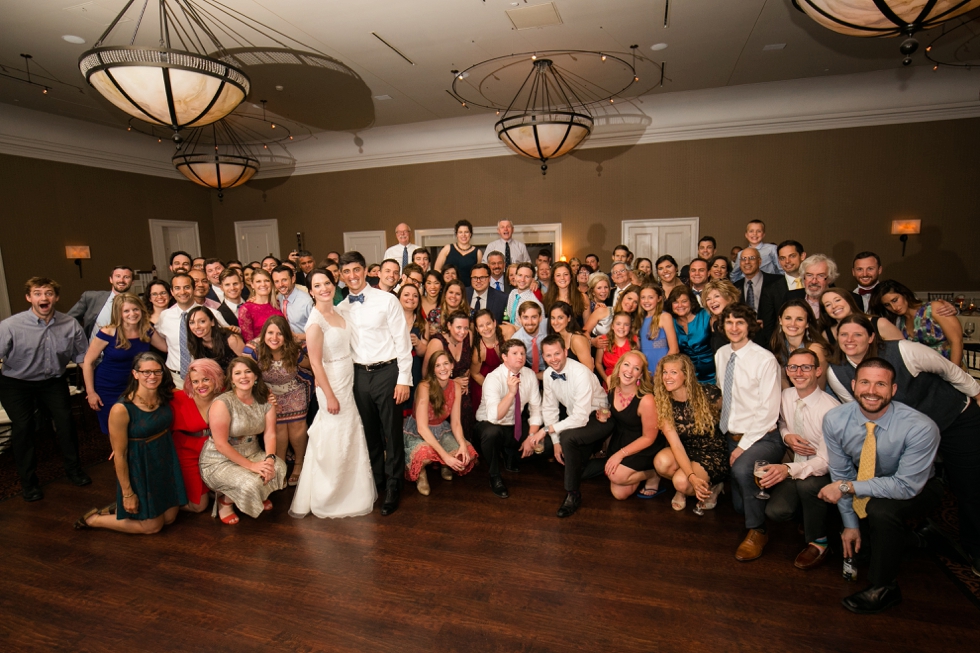 Tidewater Inn Gold Room Wedding Reception in Easton maryland