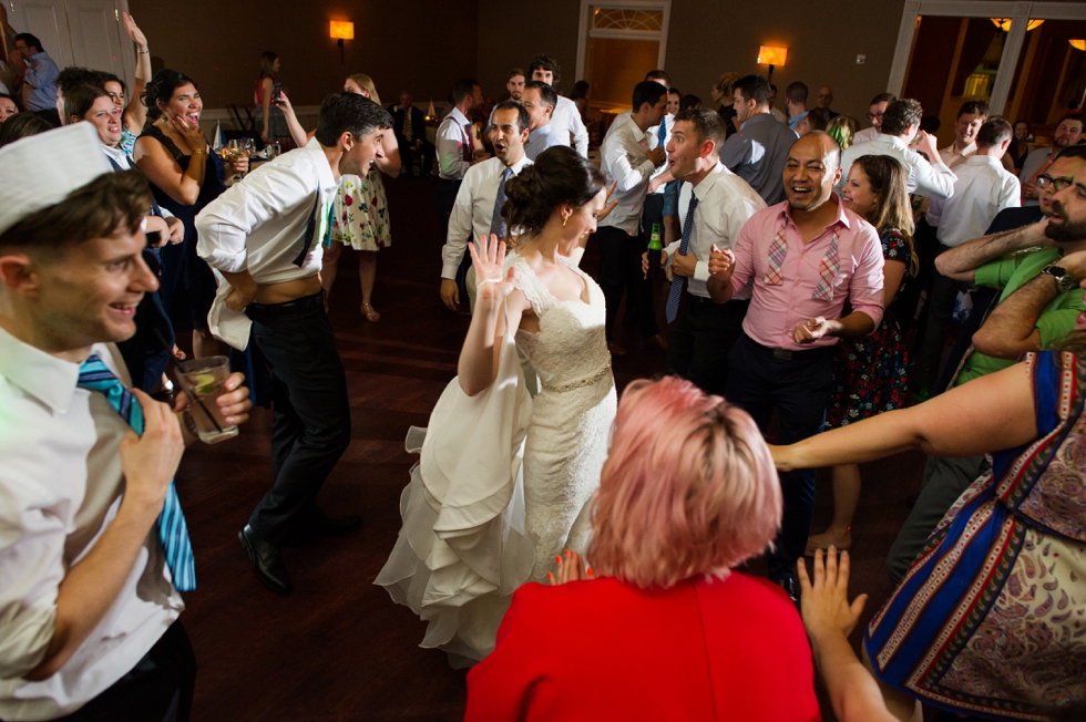 Tidewater Inn Gold Room Wedding Reception in Easton maryland