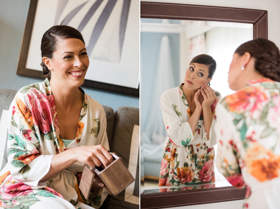 Loews Hotel Bridal Prep - Wedding Photographer in Philadelphia