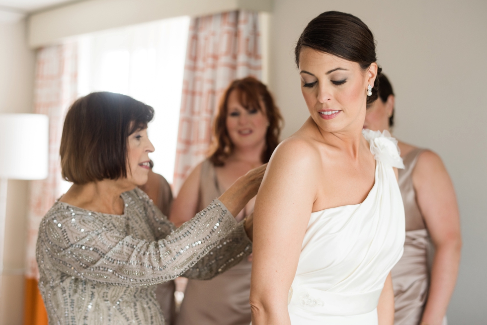 Loews Hotel Bridal Prep - Wedding Photographer in Philadelphia