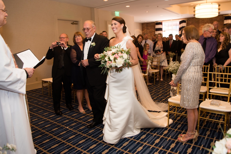 Loews Hotel Powerhouse Wedding Ceremony - Philadelphia Wedding Photography