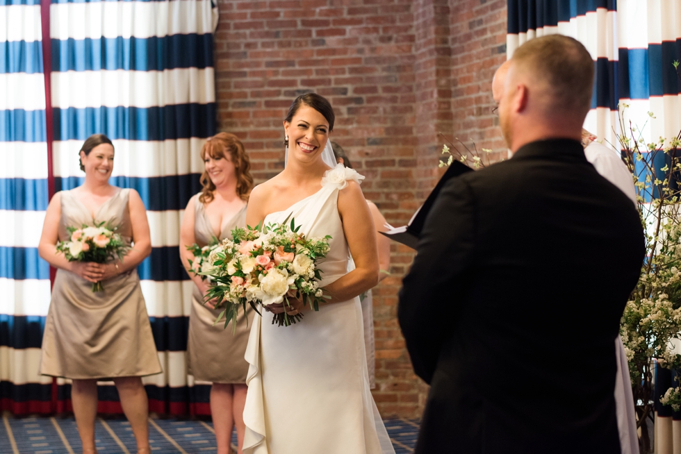 Loews Hotel Powerhouse Wedding Ceremony - Philadelphia Wedding Photography