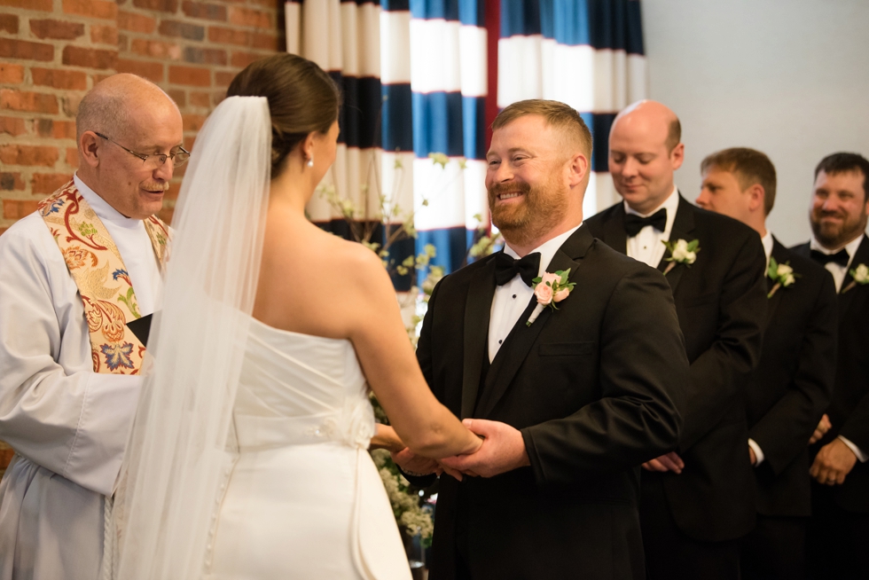 Loews Hotel Powerhouse Wedding Ceremony - Philadelphia Wedding Photography