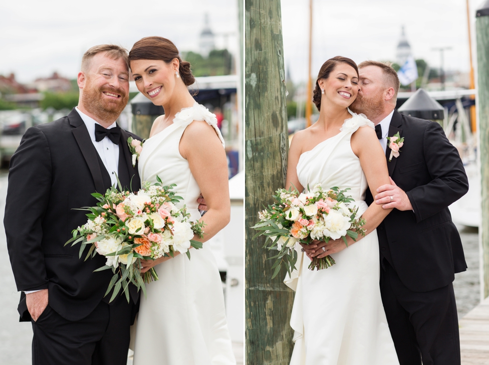 Annapolis City Dock Wedding Party - Philly Wedding Photographers