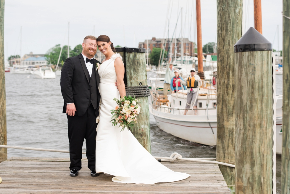 Annapolis City Dock Wedding Party - Philly Wedding Photographers