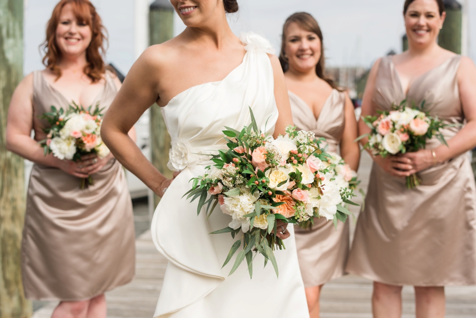 Azazie Annapolis City Dock Wedding Party - Ego Alley Annapolis Schooner Sail