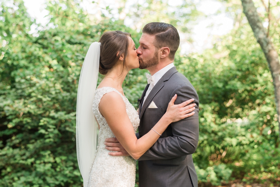 Skyland Manor Castle First Look Wedding Photographer - Madison James Bridal