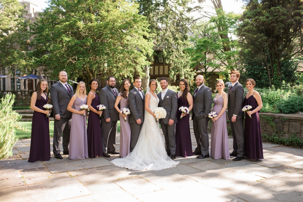 Skyland Manor Castle Wedding Party Photographer - Madison James Bridal