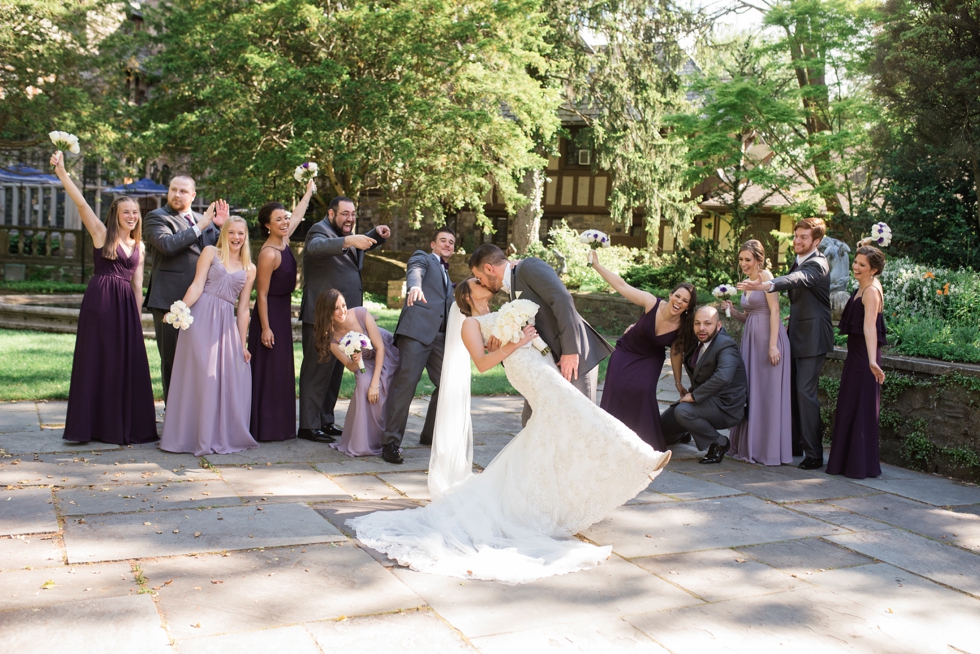 Skyland Manor Castle Wedding Party Photographer - Madison James Bridal