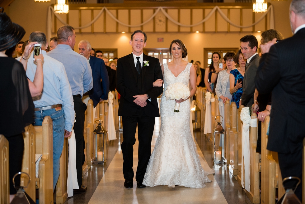 Our Lady of Mt. Carmel wedding ceremony - Philadelphia wedding photographers