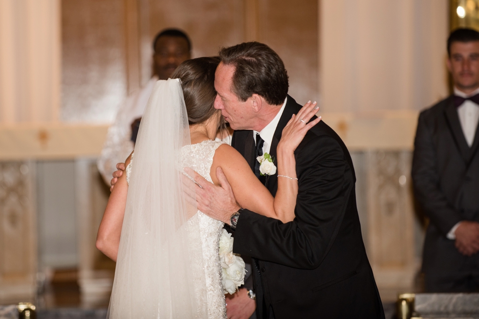 Our Lady of Mt. Carmel wedding ceremony - Philadelphia wedding photographers