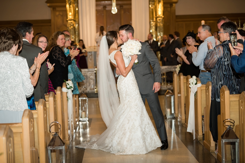 Our Lady of Mt. Carmel wedding ceremony - Philadelphia wedding photographers