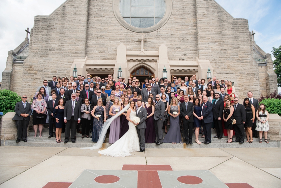 Our Lady of Mt. Carmel wedding ceremony - Philadelphia wedding photographers