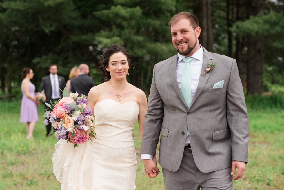 New Hope Winery Wedding Photographer - Sand Castle Winery Spring Wedding Party