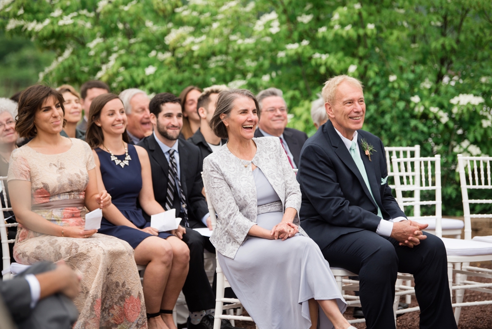 Sand Castle Winery Outdoor Wedding Ceremony in Bucks County