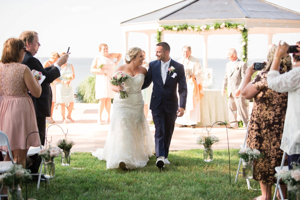 Philadelphia Wedding photographer - Waterfront Shore Wedding Ceremony