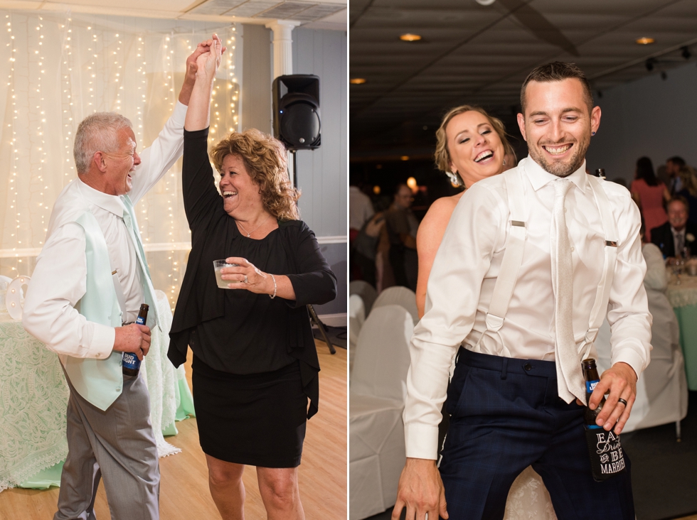 Waterfront Shore Wedding Reception - Traveling Wedding Photographer