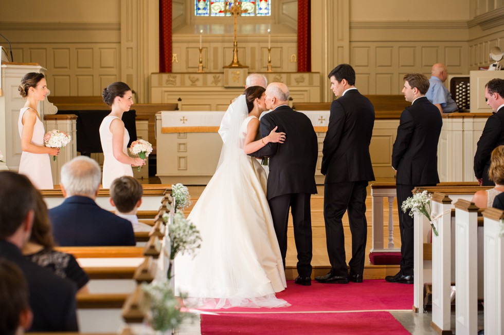 Easton Maryland Wedding Venue - Easton Methodist church Ceremony