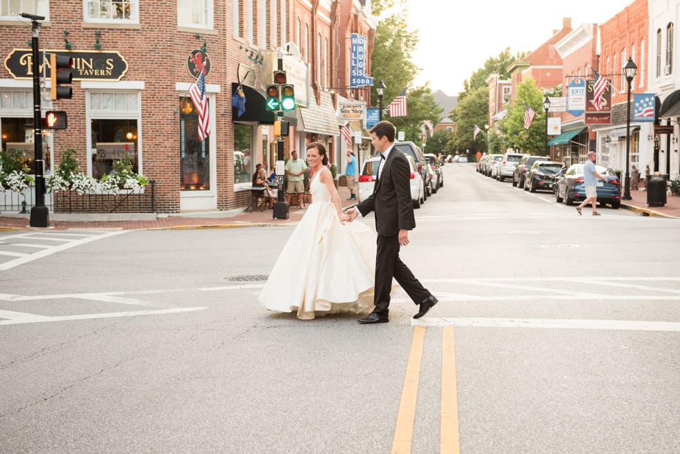 Wedding photo at Tidewater Inn Eastern Shore Sunset