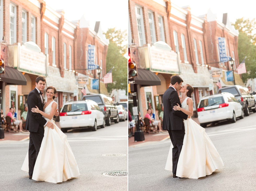 Wedding photo at Tidewater Inn Eastern Shore Sunset