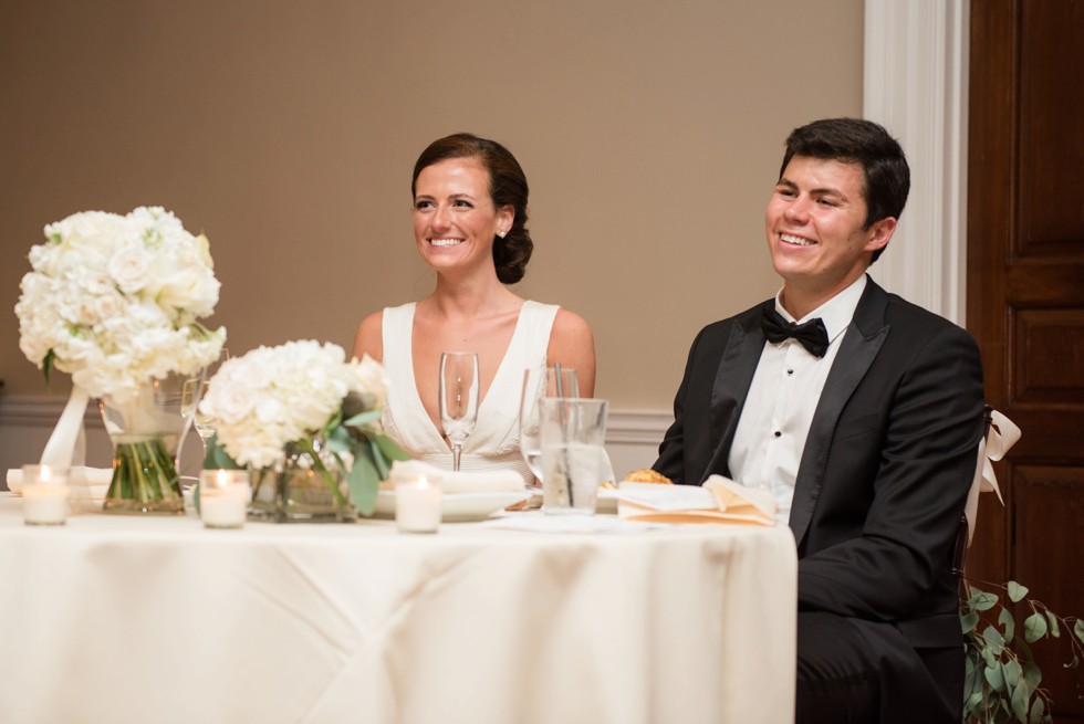 Wedding photo at Tidewater Inn Eastern Shore - Reception Toasts