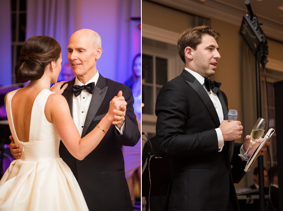 Wedding photo at Tidewater Inn Eastern Shore - Reception Toasts