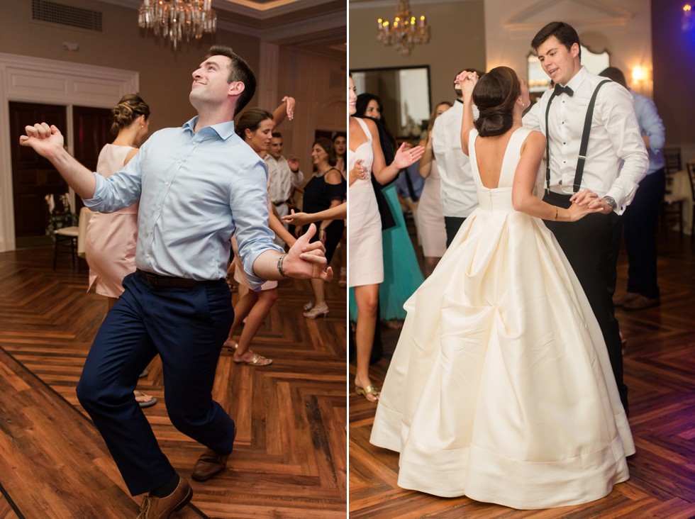 Live wedding band reception on the Eastern shore of Maryland