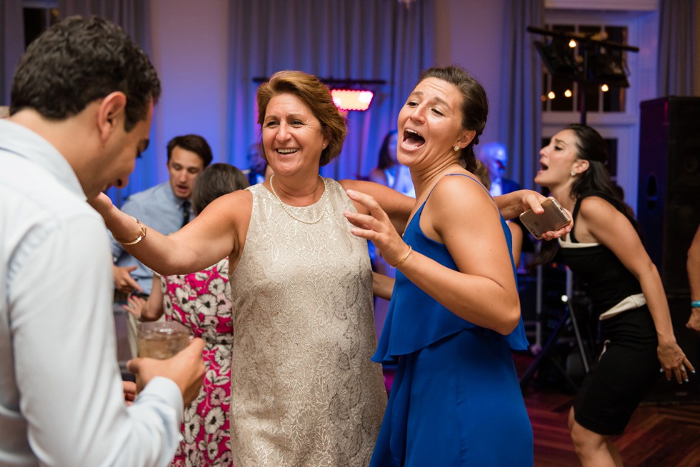 Live Band reception on the Eastern shore of Maryland